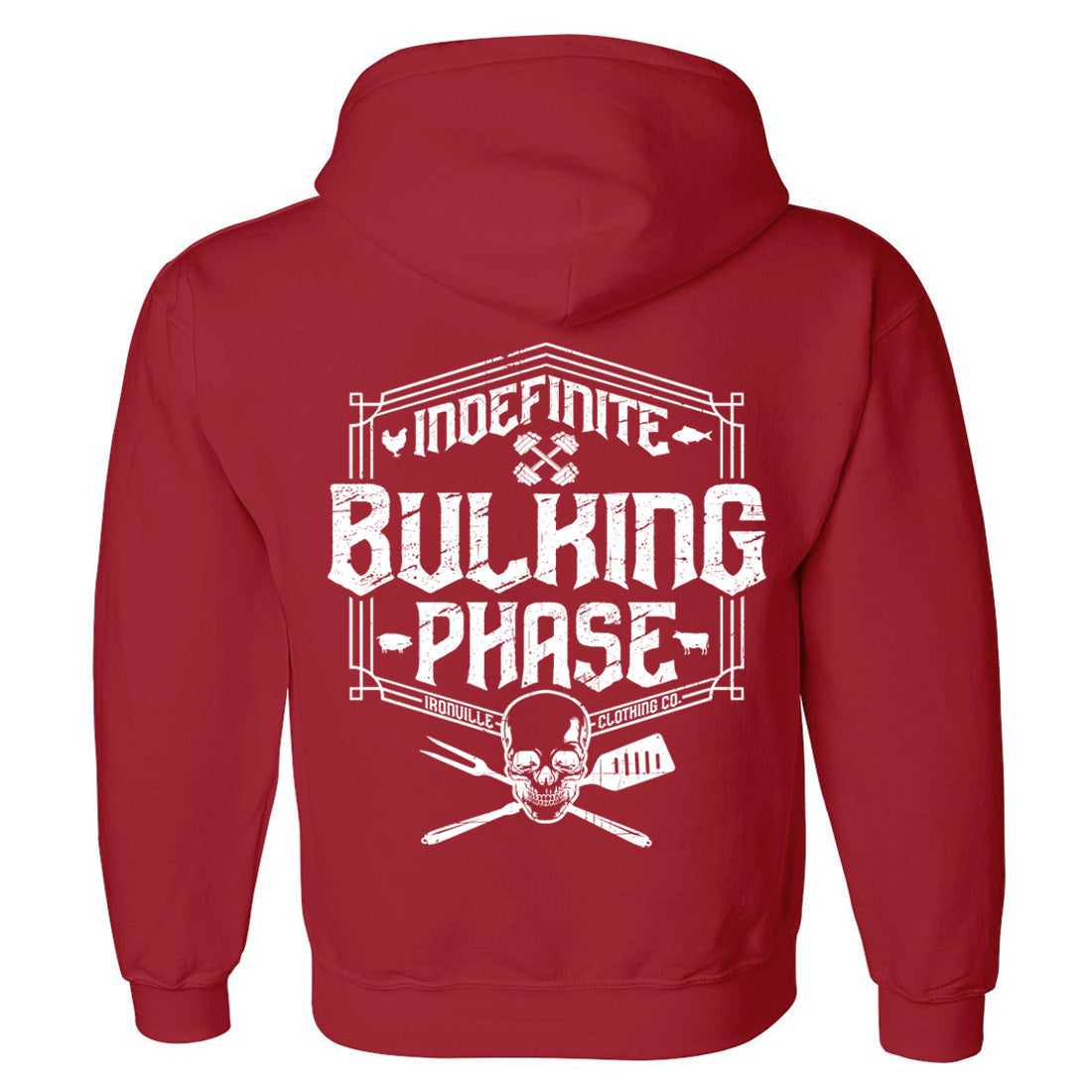 Ironville BULKING PHASE Pullover Hoodie Sweatshirt