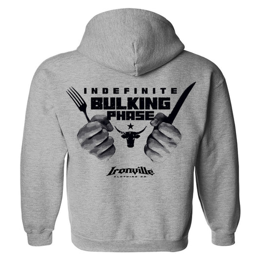 Ironville BULKING PHASE Pullover Hoodie Sweatshirt