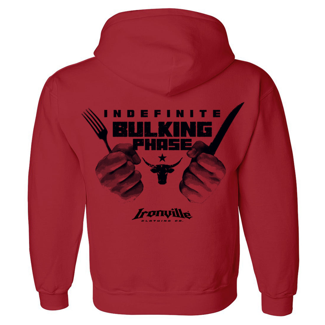 Ironville BULKING PHASE Pullover Hoodie Sweatshirt