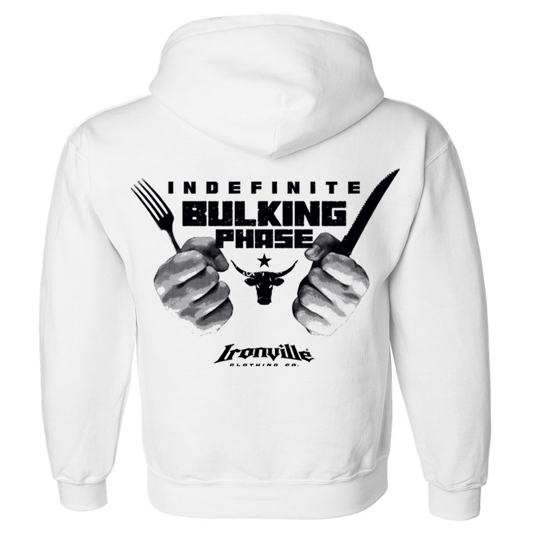 Ironville BULKING PHASE Pullover Hoodie Sweatshirt