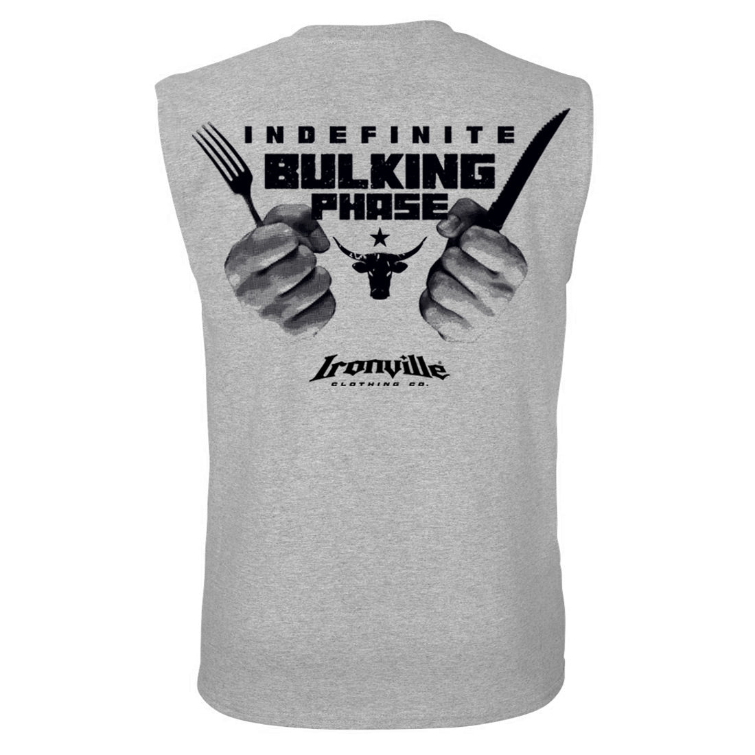 Ironville BULKING PHASE Sleeveless Muscle T-shirt