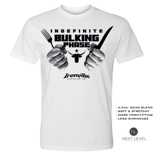 Ironville BULKING PHASE Soft-Blend Gym T-shirt