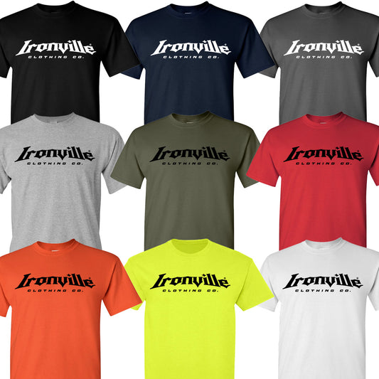 Ironville Cotton Logo T-shirts - Clearance