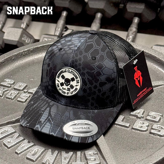 Ironville CROSSBONES Trucker Cap -KRYPTEK