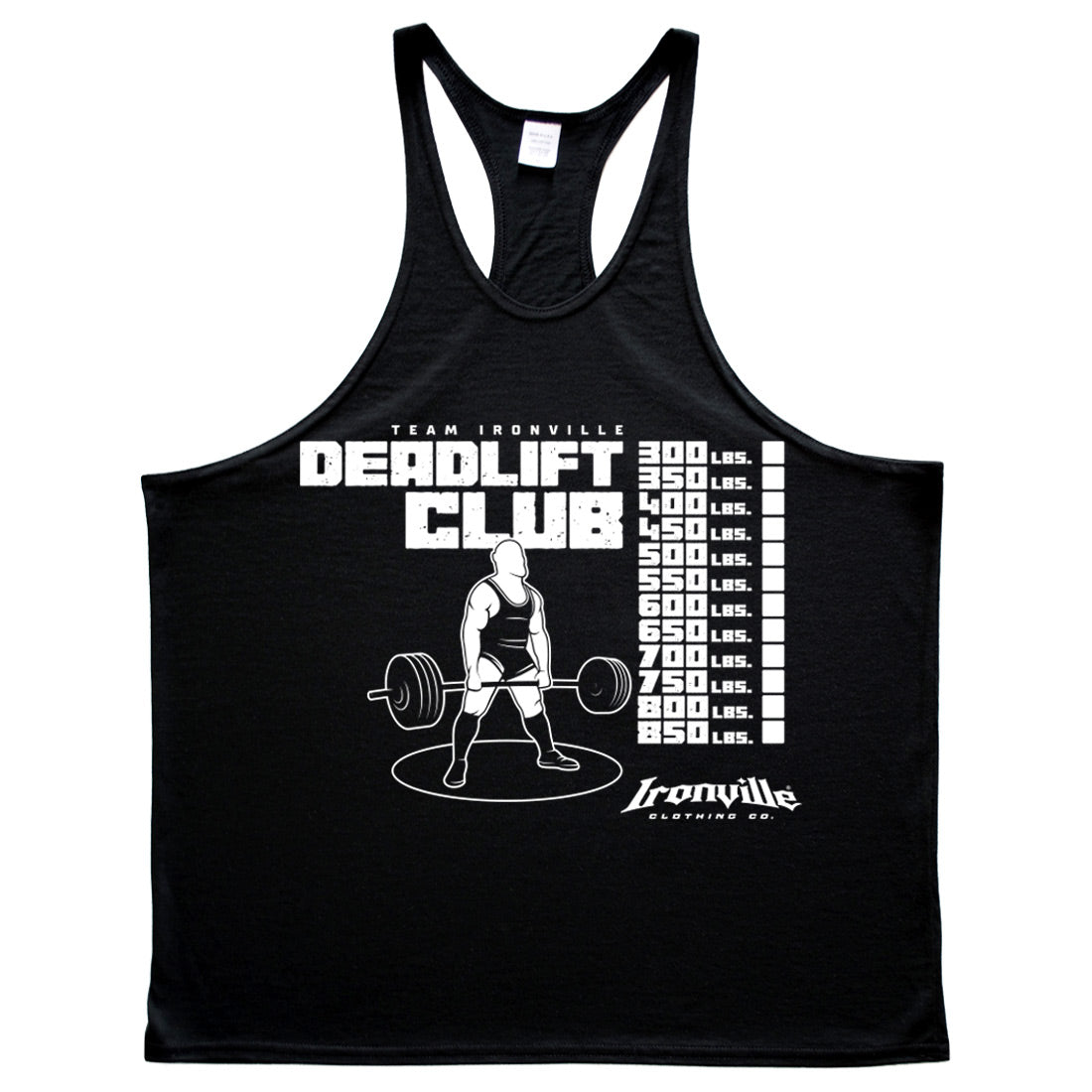 Ironville DEADLIFT CLUB Stringer Tank Top