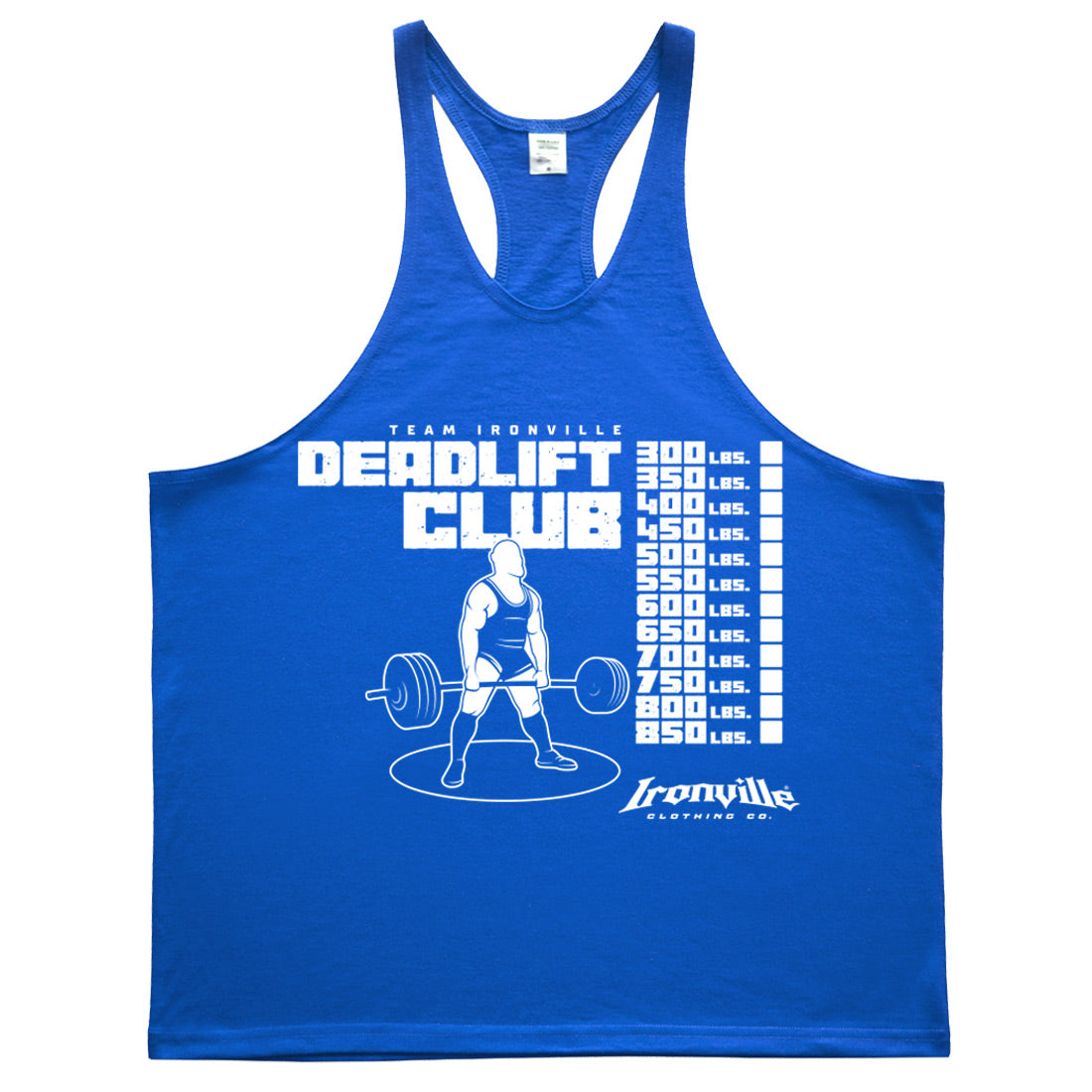 Ironville DEADLIFT CLUB Stringer Tank Top