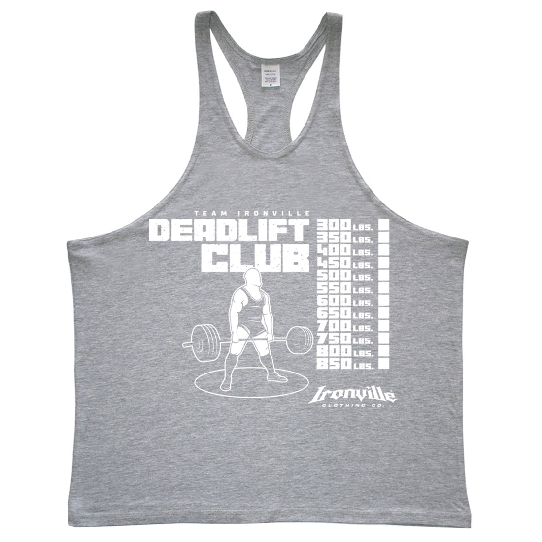 Ironville DEADLIFT CLUB Stringer Tank Top