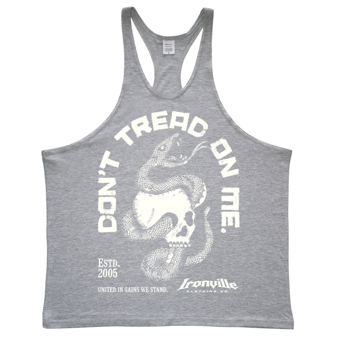 Ironville DON'T TREAD ON ME Stringer Tank Top