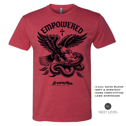 Ironville EMPOWERED Soft-Blend Gym T-shirt