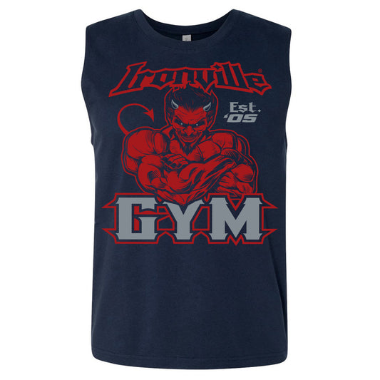 Ironville GYM DEVIL Sleeveless Muscle T-shirt