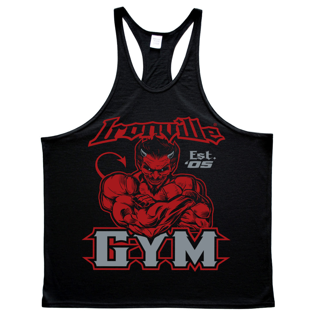 Ironville GYM DEVIL Stringer Tank Top