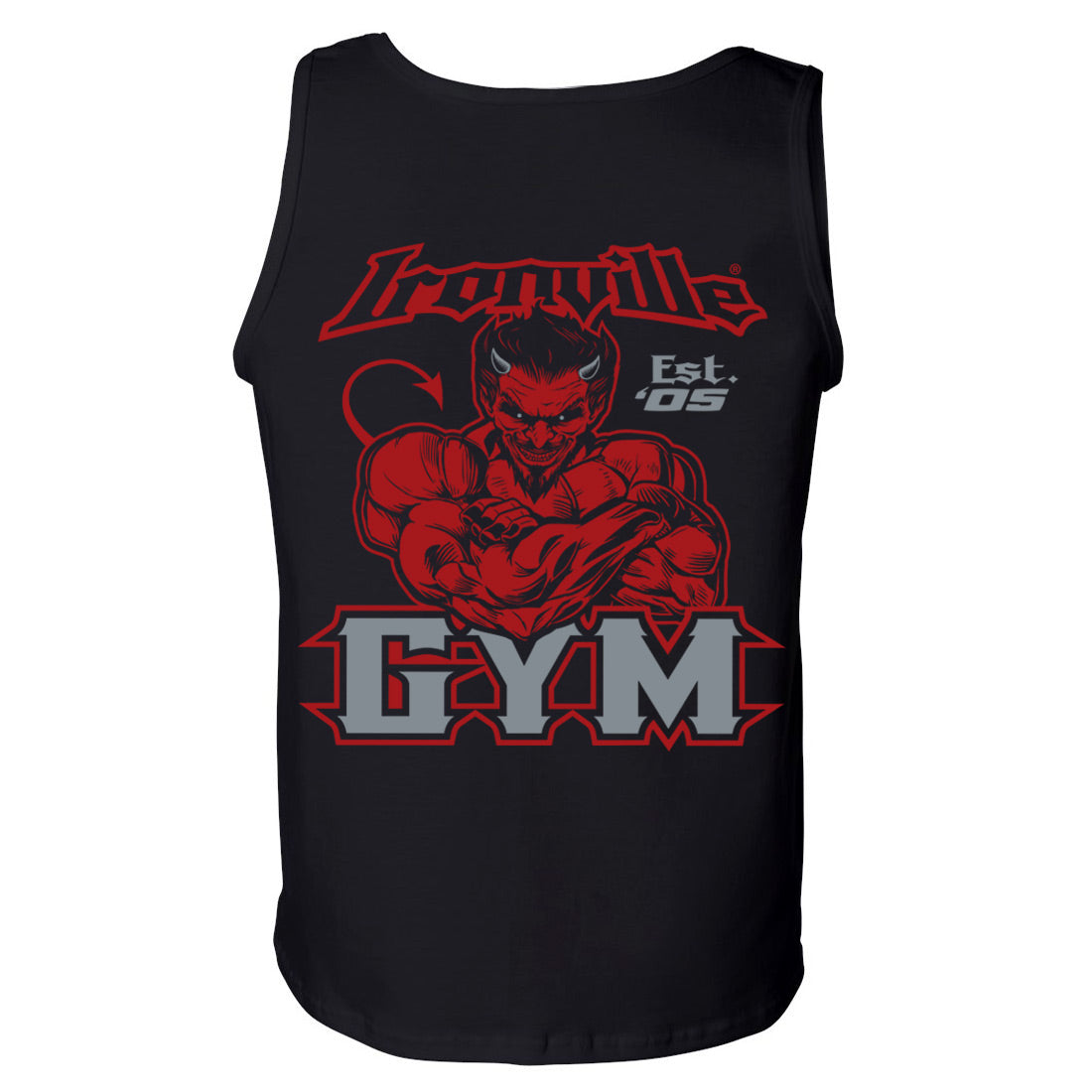 Ironville GYM DEVIL Standard Cut Gym Tank Top