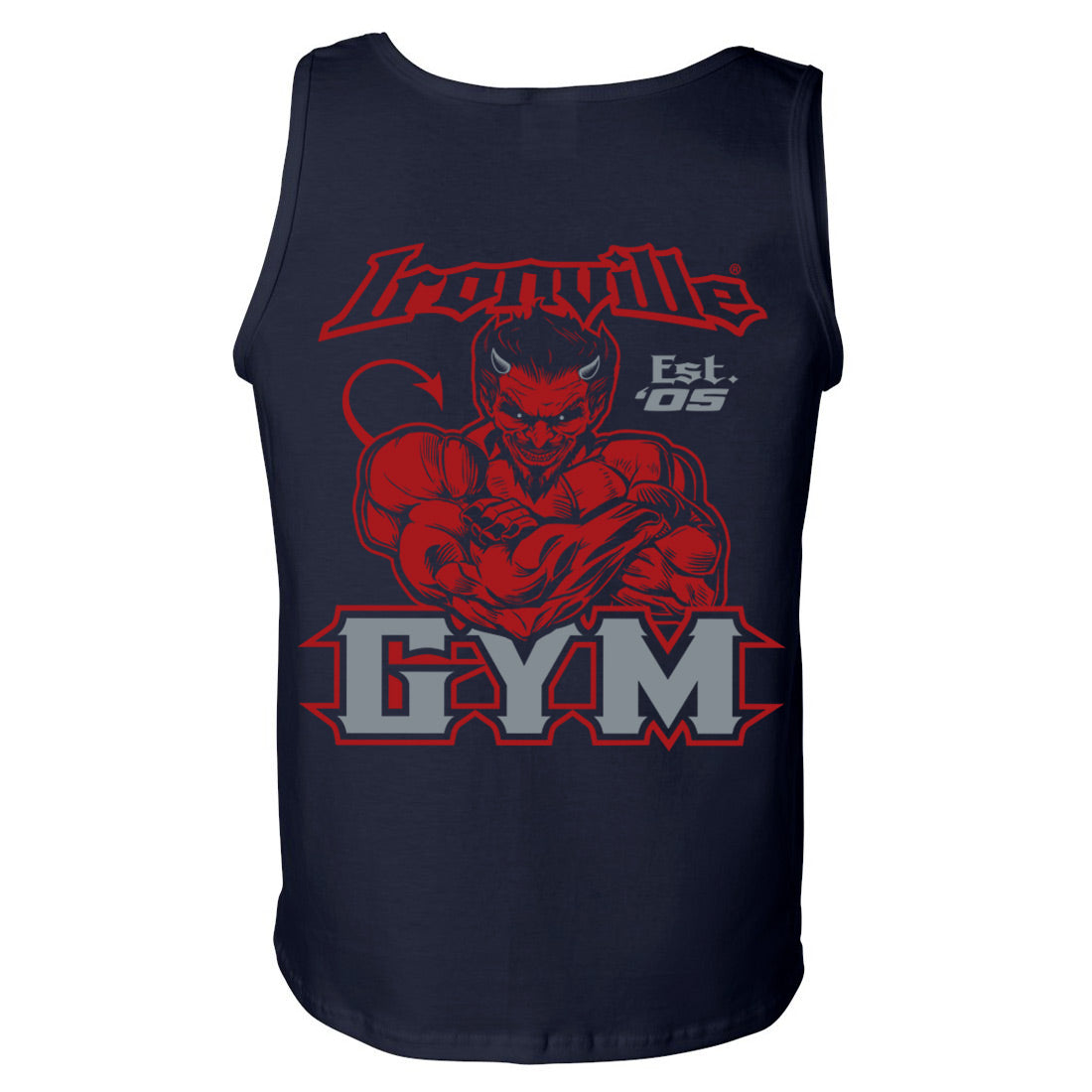 Ironville GYM DEVIL Standard Cut Gym Tank Top