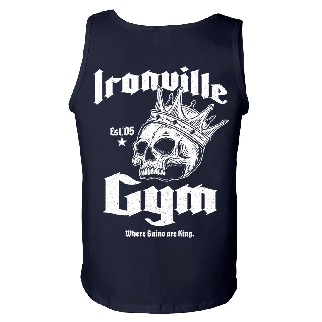 Ironville GYM KING Standard Cut Gym Tanktop