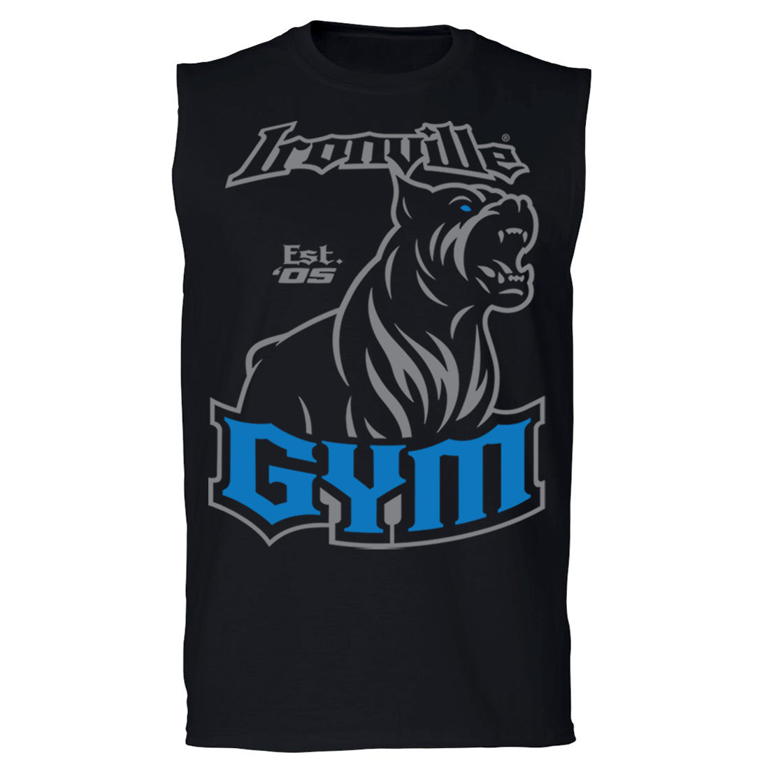 Ironville GYM PITBULL Sleeveless Muscle T-shirt