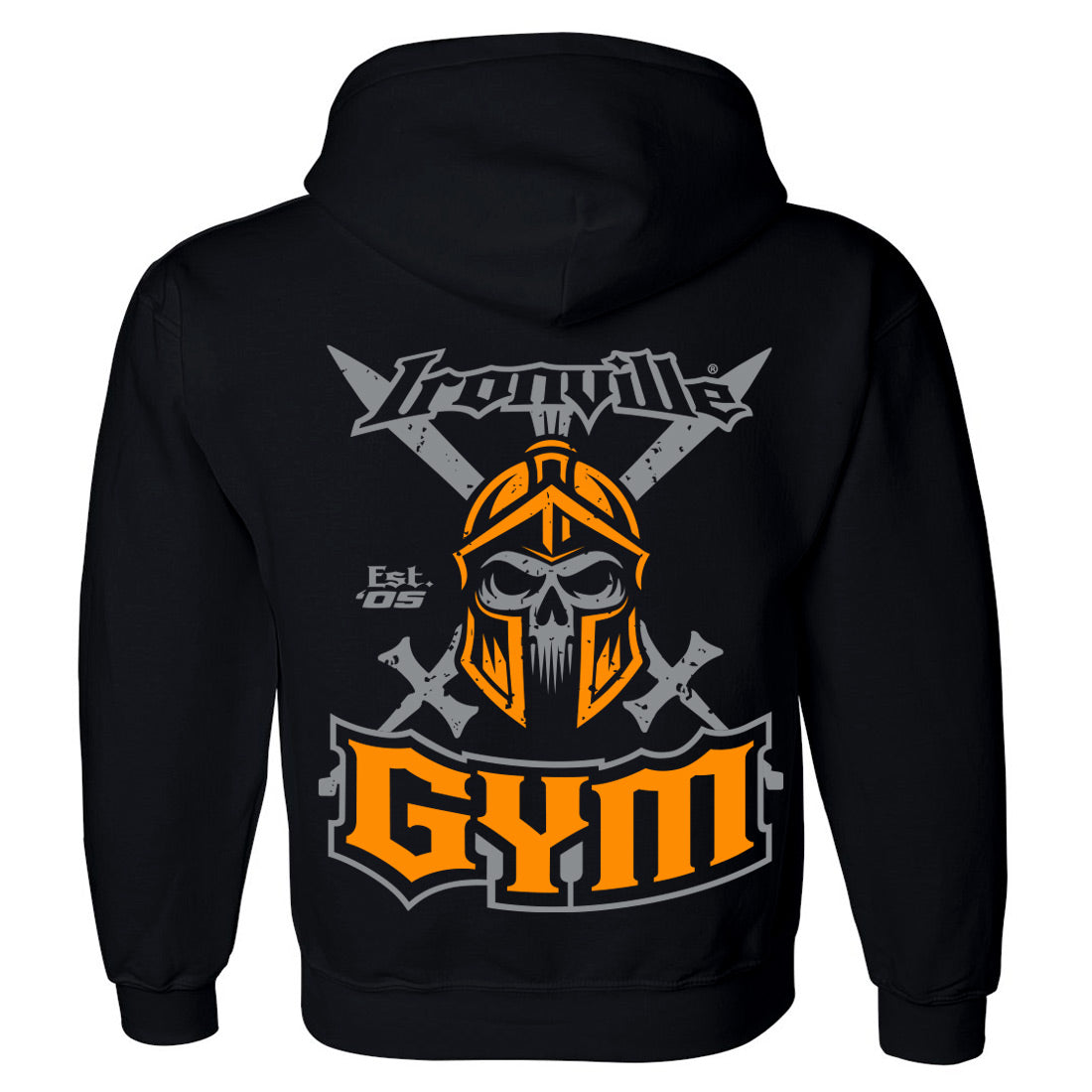 Ironville GYM SPARTAN Pullover Hoodie Sweatshirt