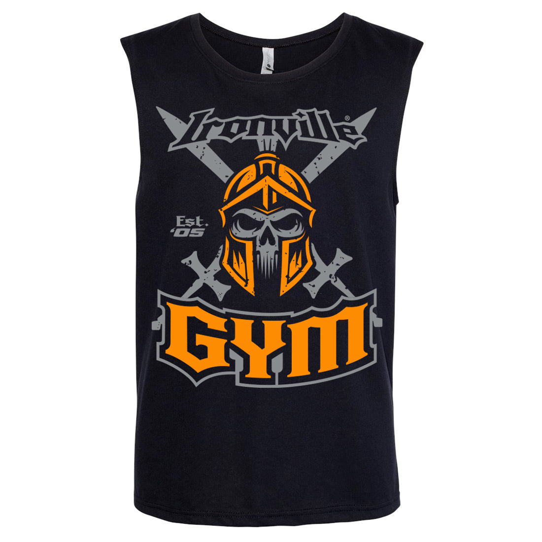 Ironville GYM SPARTAN Sleeveless Muscle T-shirt