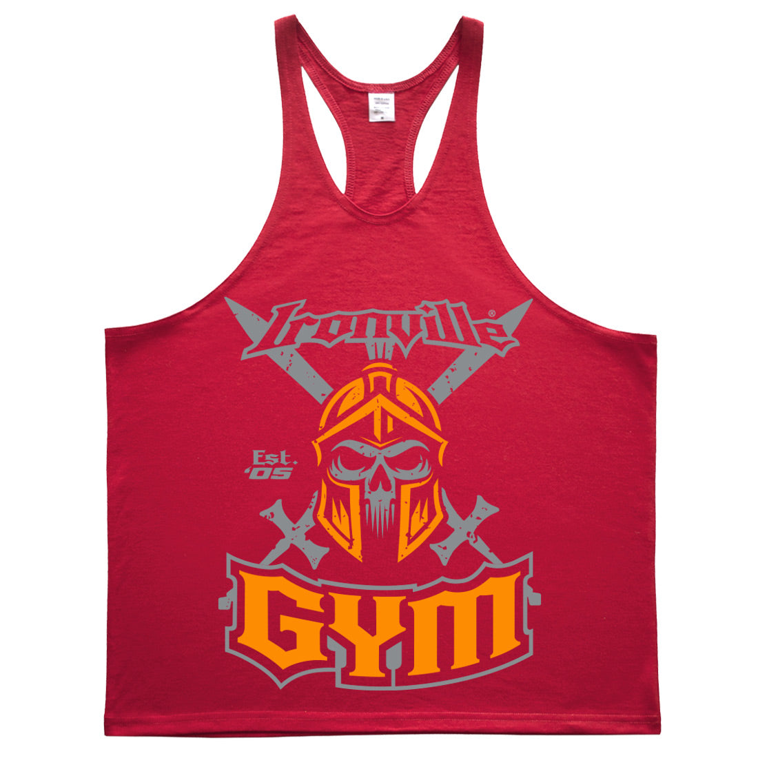 Ironville GYM SPARTAN Stringer Tank Top