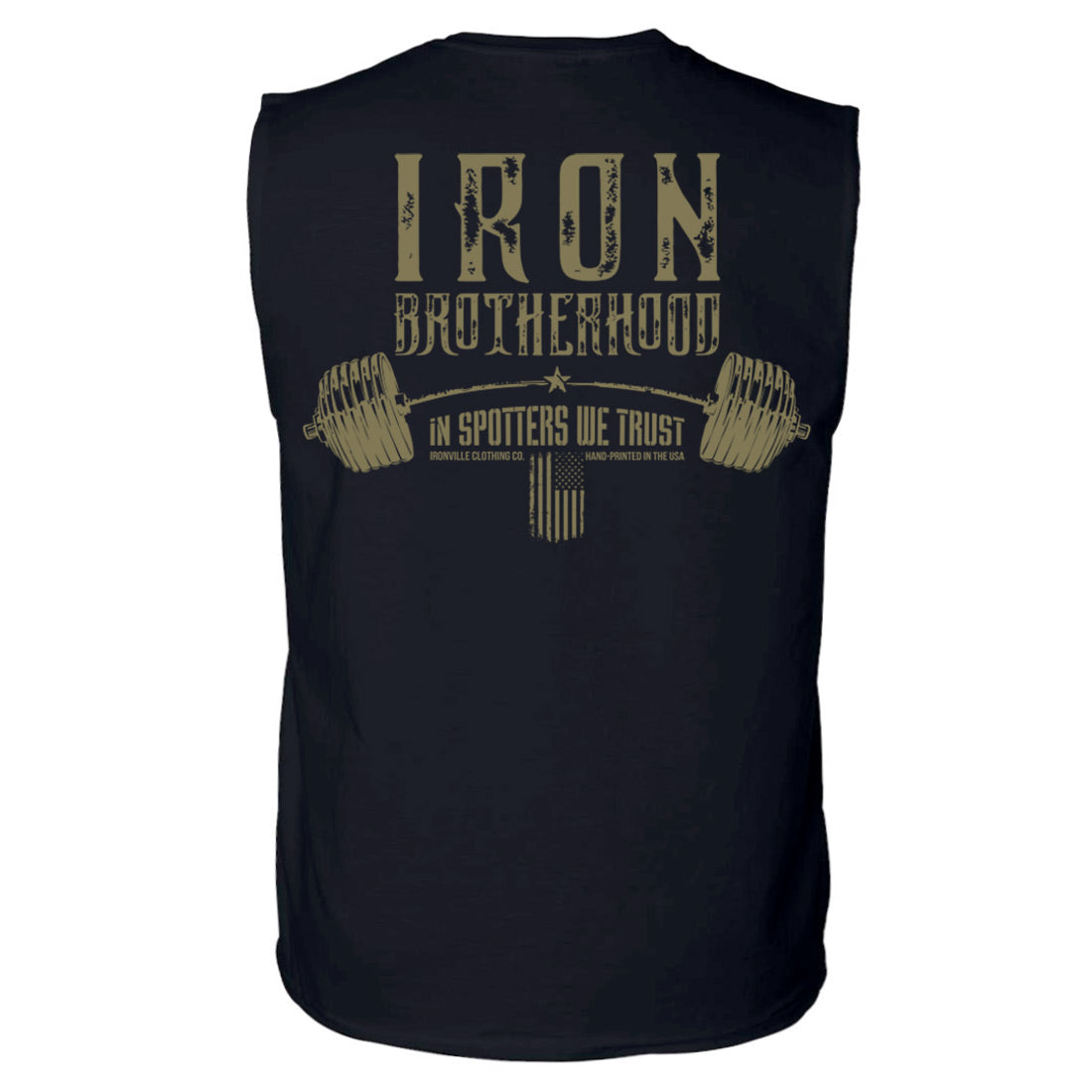 Ironville 'BROTHERHOOD' Sleeveless Gym Shirt