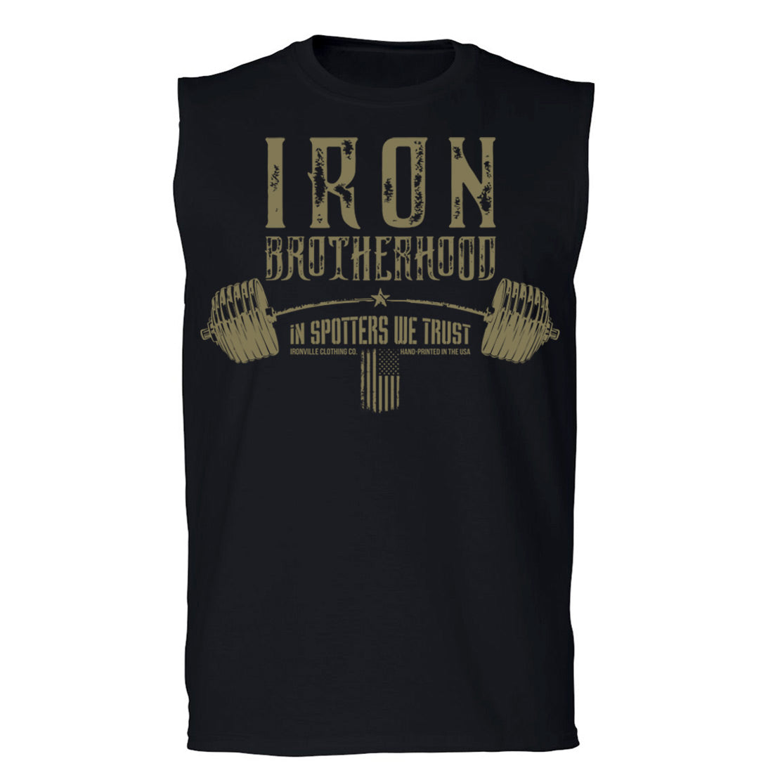 Ironville 'BROTHERHOOD' Sleeveless Gym Shirt