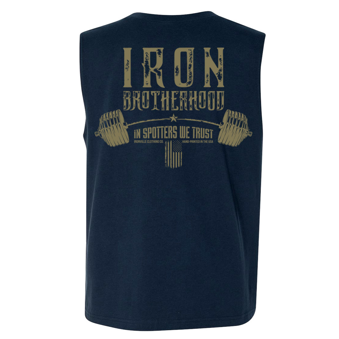 Ironville 'BROTHERHOOD' Sleeveless Gym Shirt