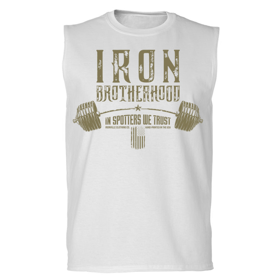 Ironville 'BROTHERHOOD' Sleeveless Gym Shirt