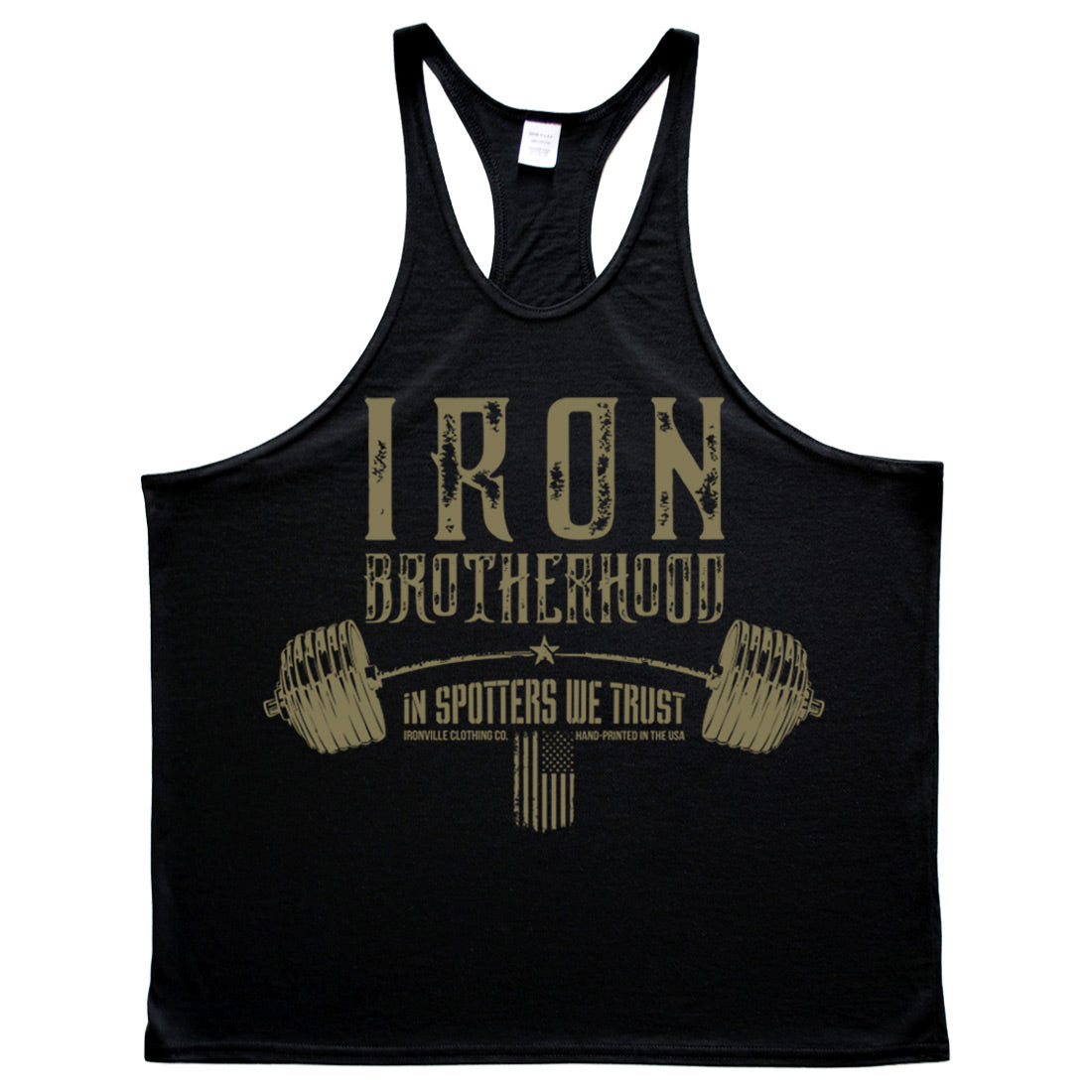 Ironville 'BROTHERHOOD' Stringer Tank Top