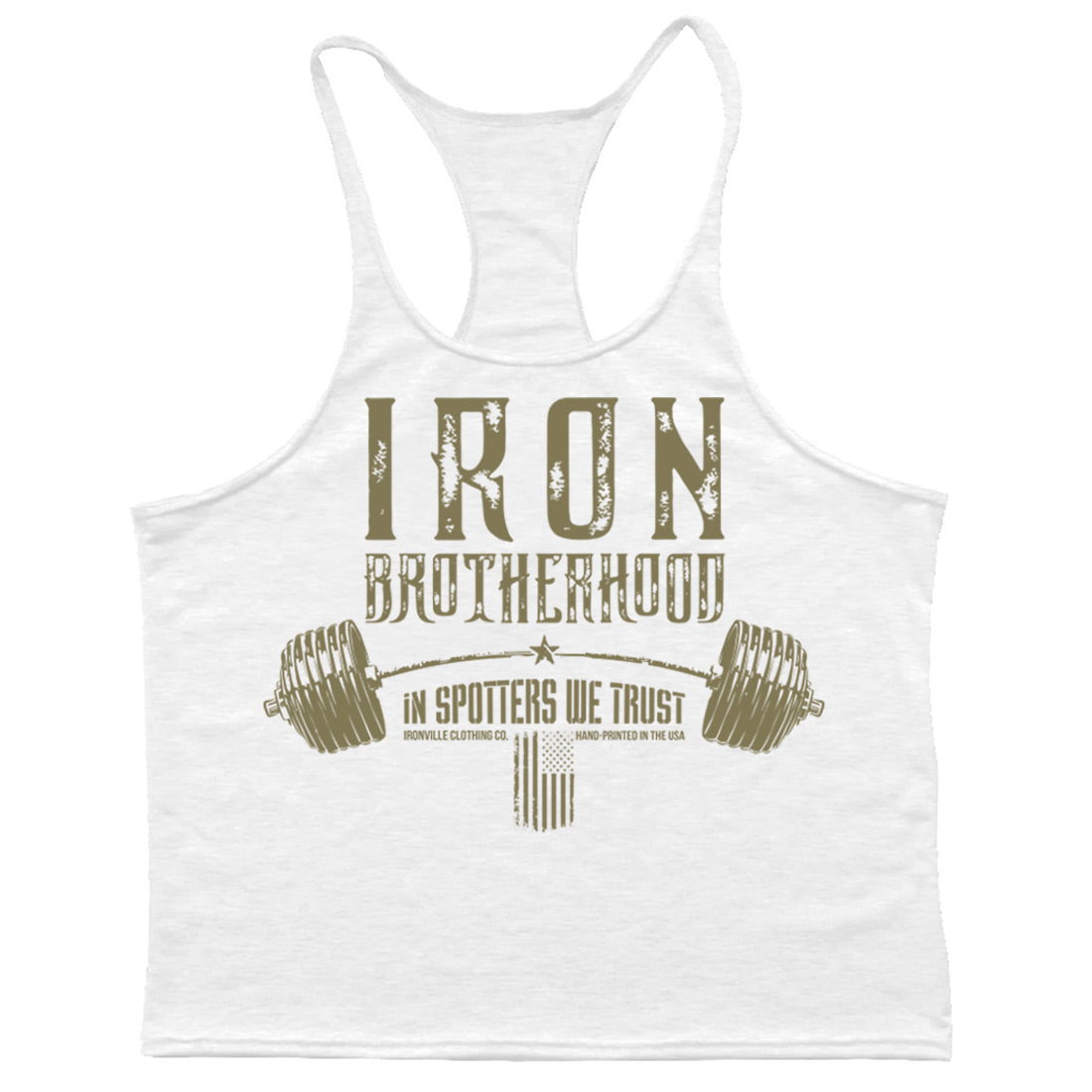 Ironville 'BROTHERHOOD' Stringer Tank Top