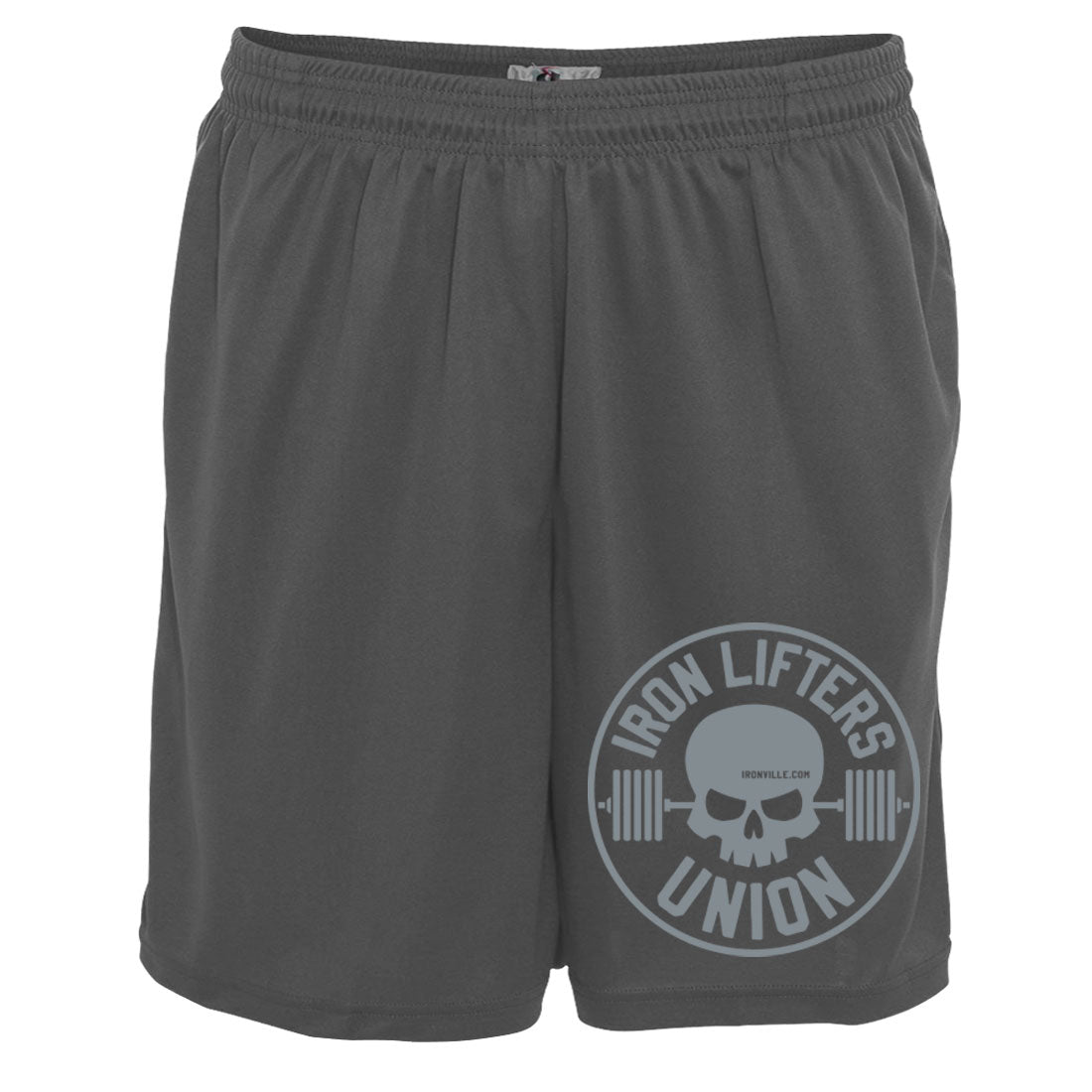 Ironville IRON LIFTERS UNION Pocket Gym Shorts