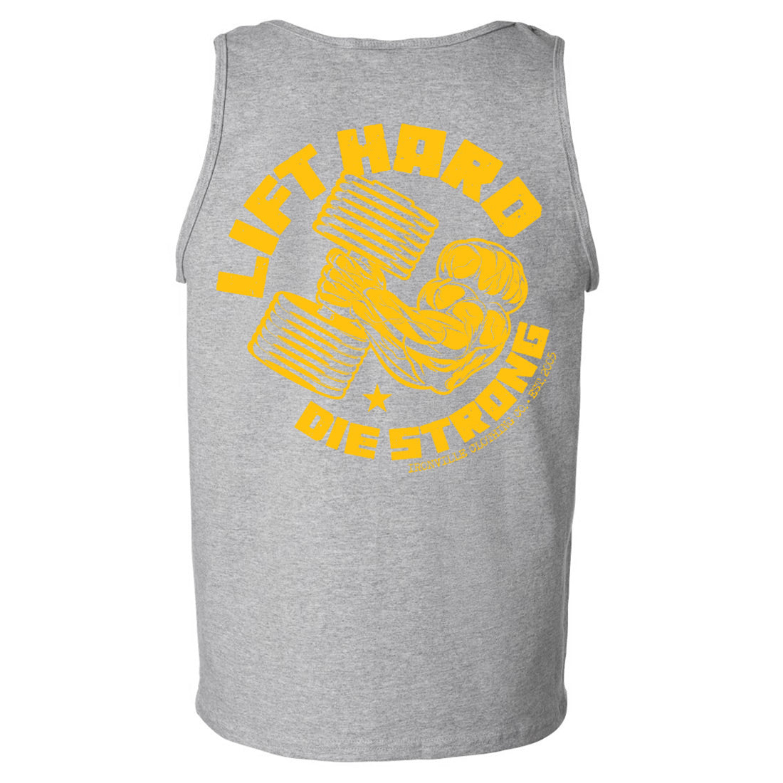 Ironville LIFT HARD Standard Cut Gym Tank Top