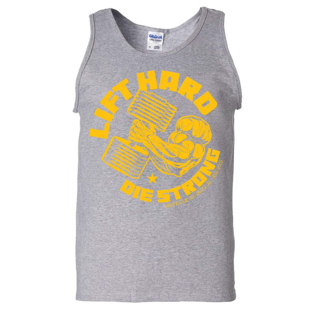 Ironville LIFT HARD Standard Cut Gym Tank Top