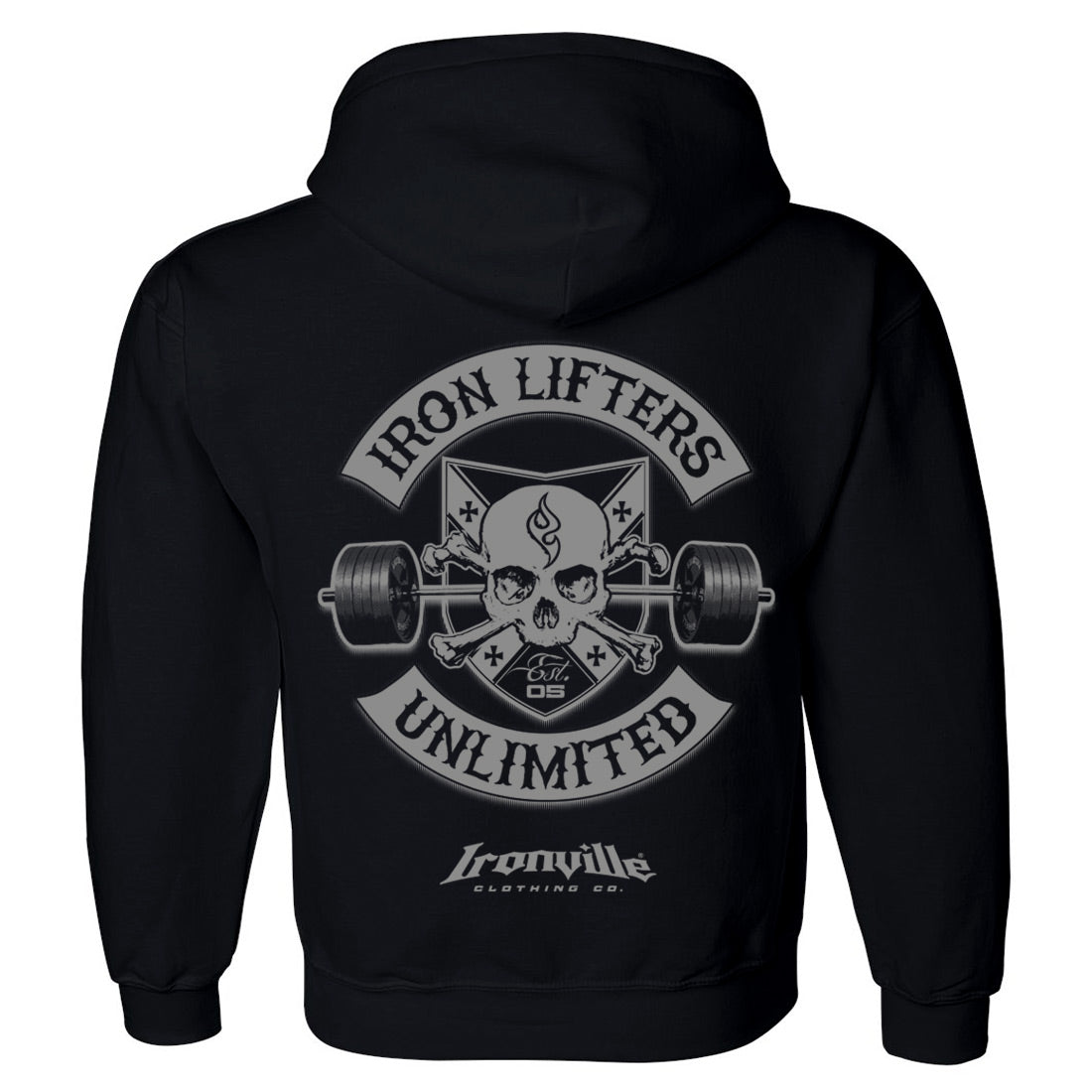 Ironville IRON LIFTERS UNLIMITED Hoodie Sweatshirt