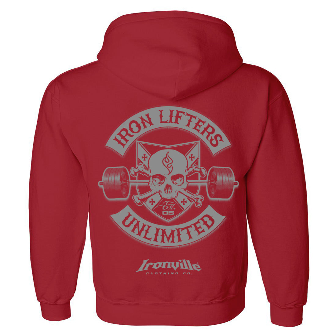 Ironville IRON LIFTERS UNLIMITED Hoodie Sweatshirt