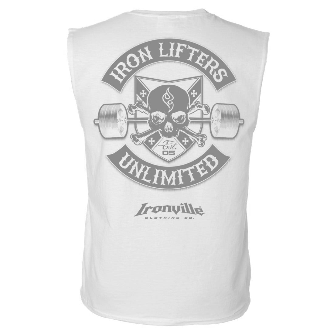 Ironville IRON LIFTERS UNLIMITED Sleeveless Muscle T-shirt