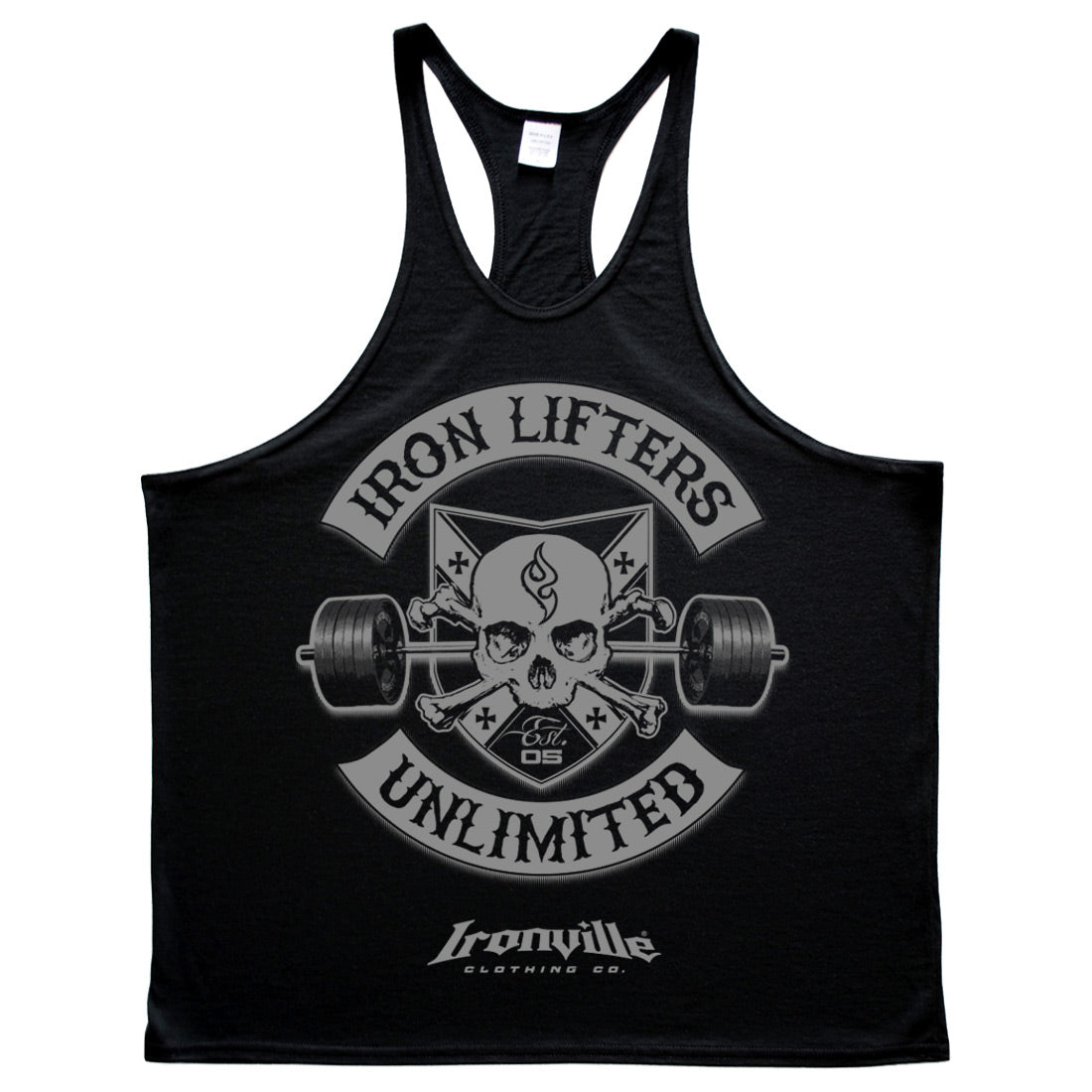 Ironville IRON LIFTERS UNLIMITED Stringer Tank Top