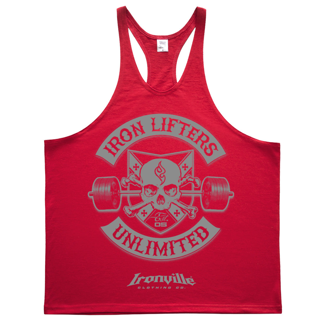 Ironville IRON LIFTERS UNLIMITED Stringer Tank Top