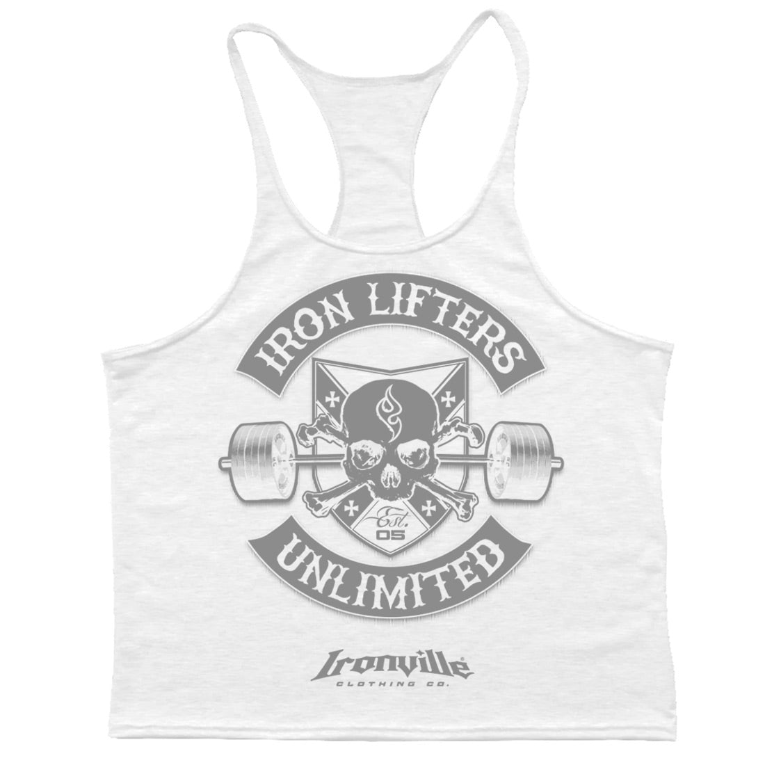 Ironville IRON LIFTERS UNLIMITED Stringer Tank Top