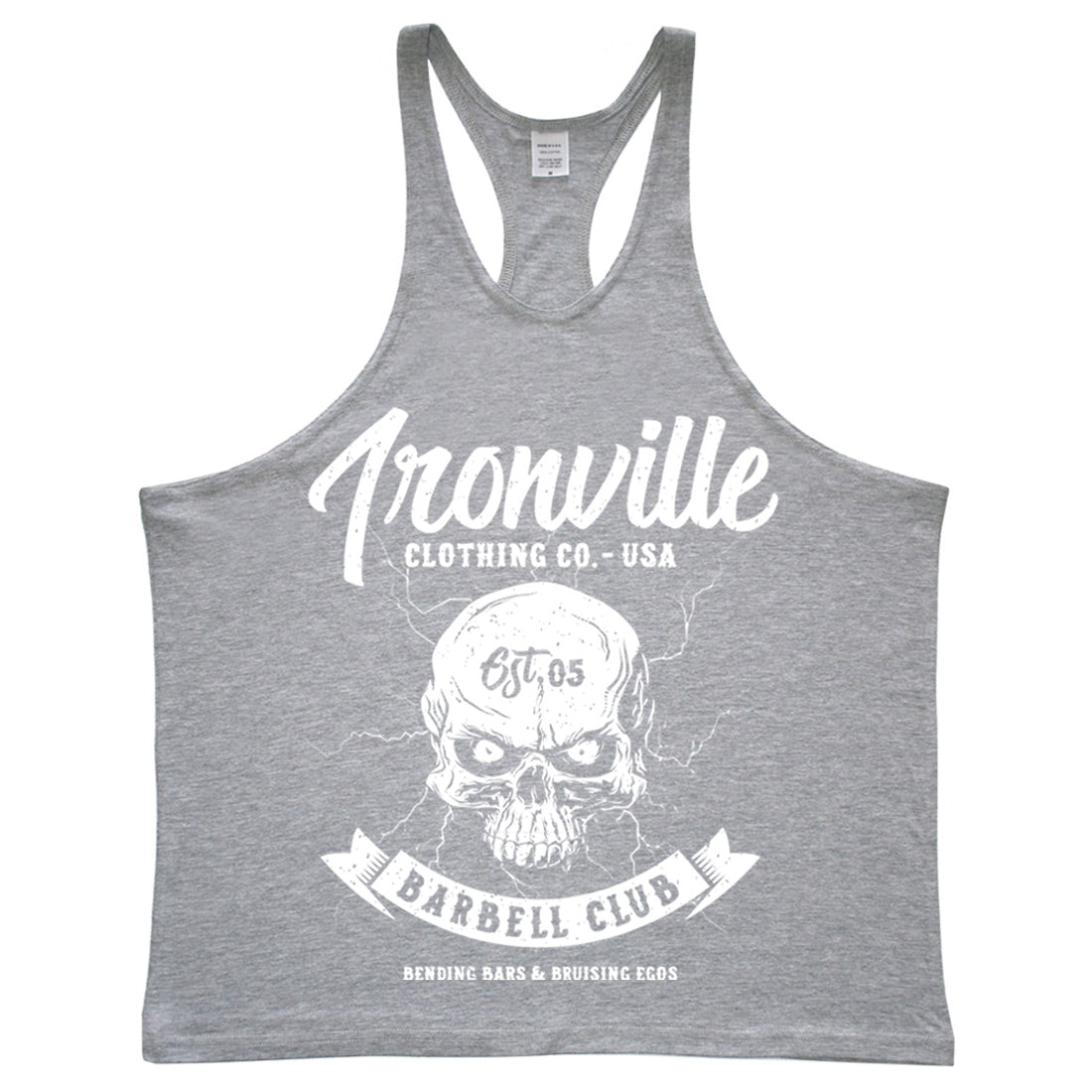 Ironville LIGHTNING BARBELL Stringer Tank Top