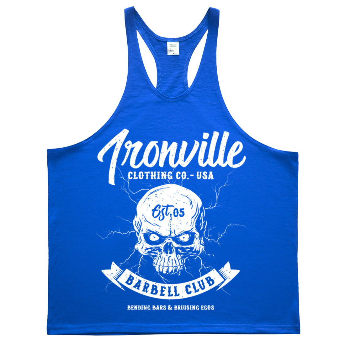 Ironville LIGHTNING BARBELL Stringer Tank Top