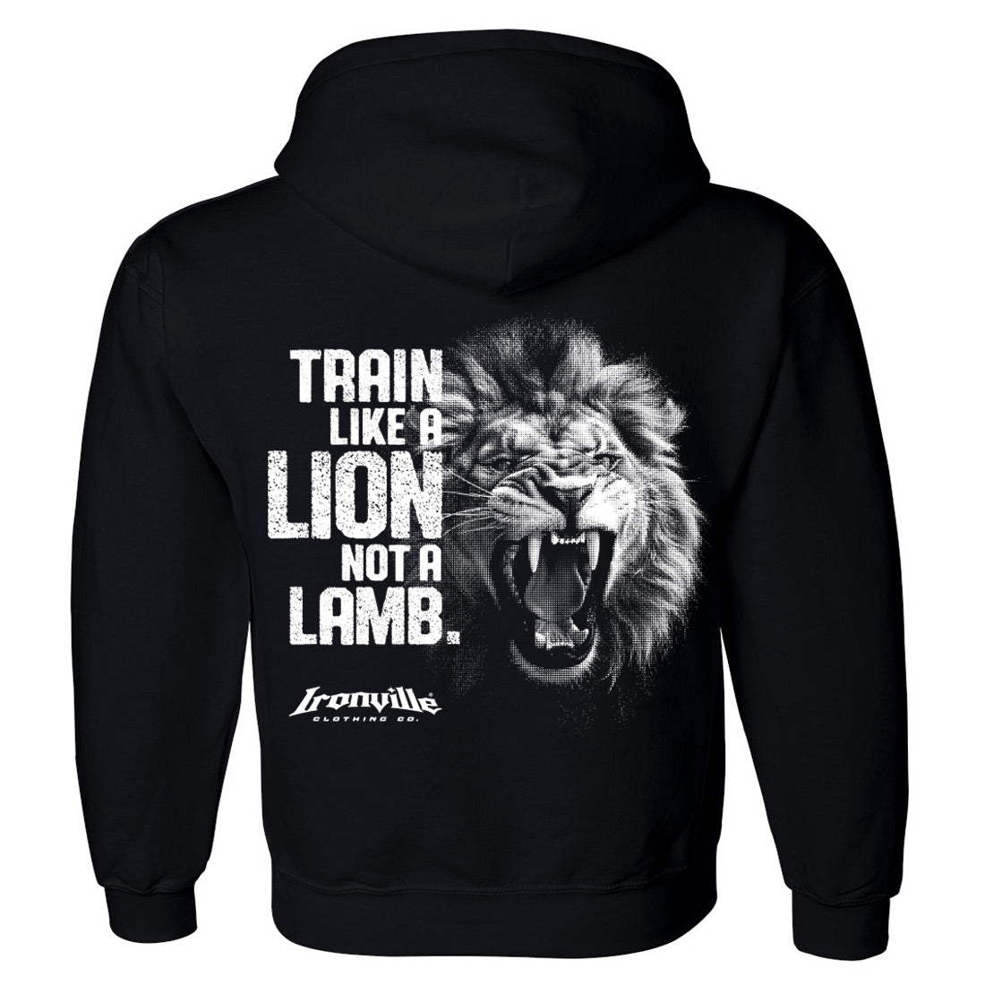 Ironville LION LAMB Pullover Hoodie Sweatshirt