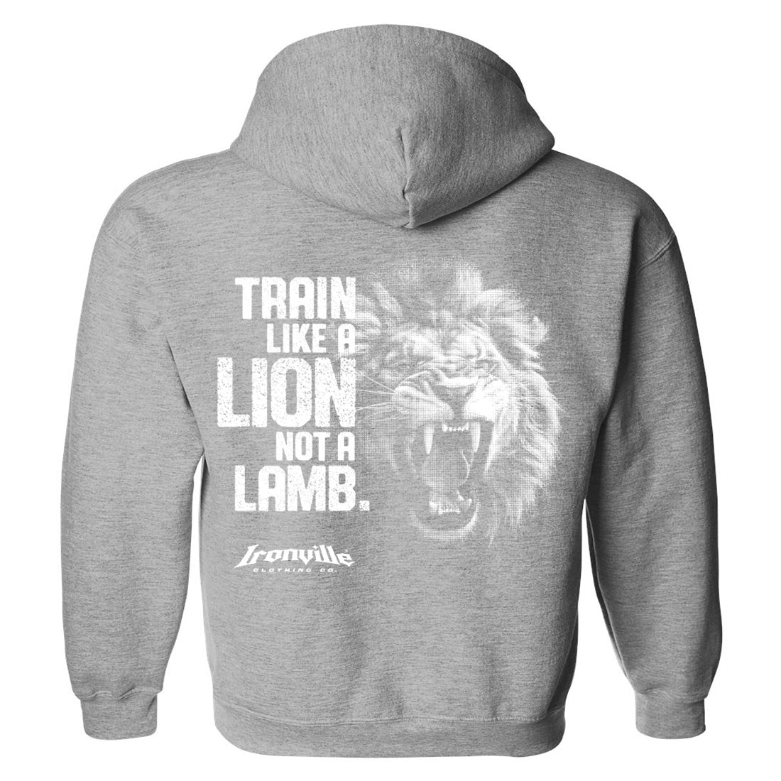 Ironville LION LAMB Pullover Hoodie Sweatshirt