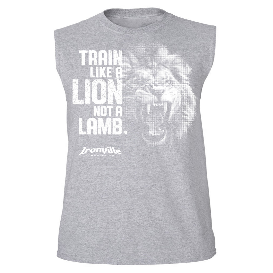 Ironville LION LAMB Sleeveless Muscle T-shirt