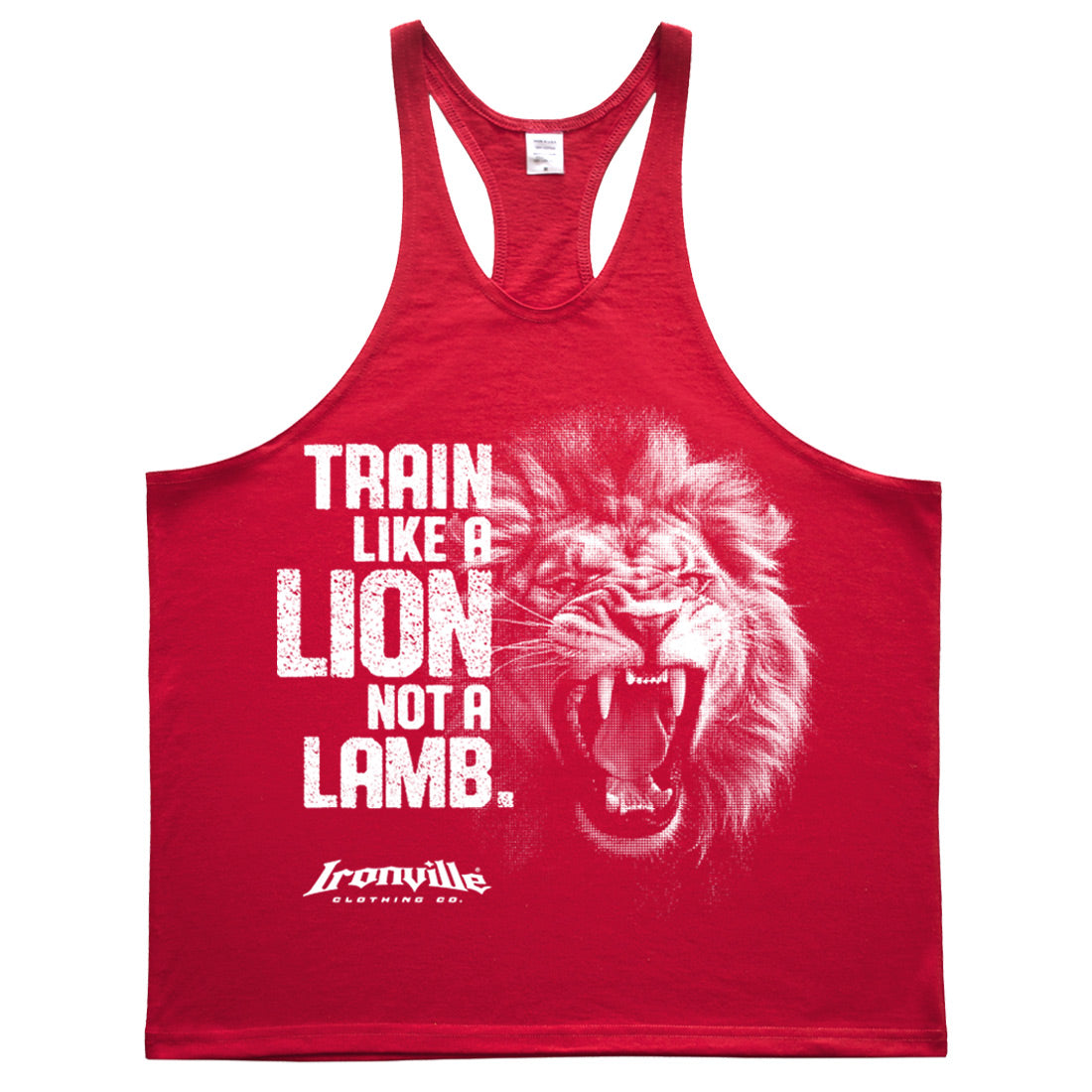 Ironville LION LAMB Stringer Tank Top