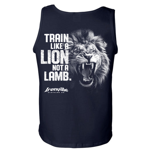Ironville LION LAMB Standard Cut Gym Tank Top