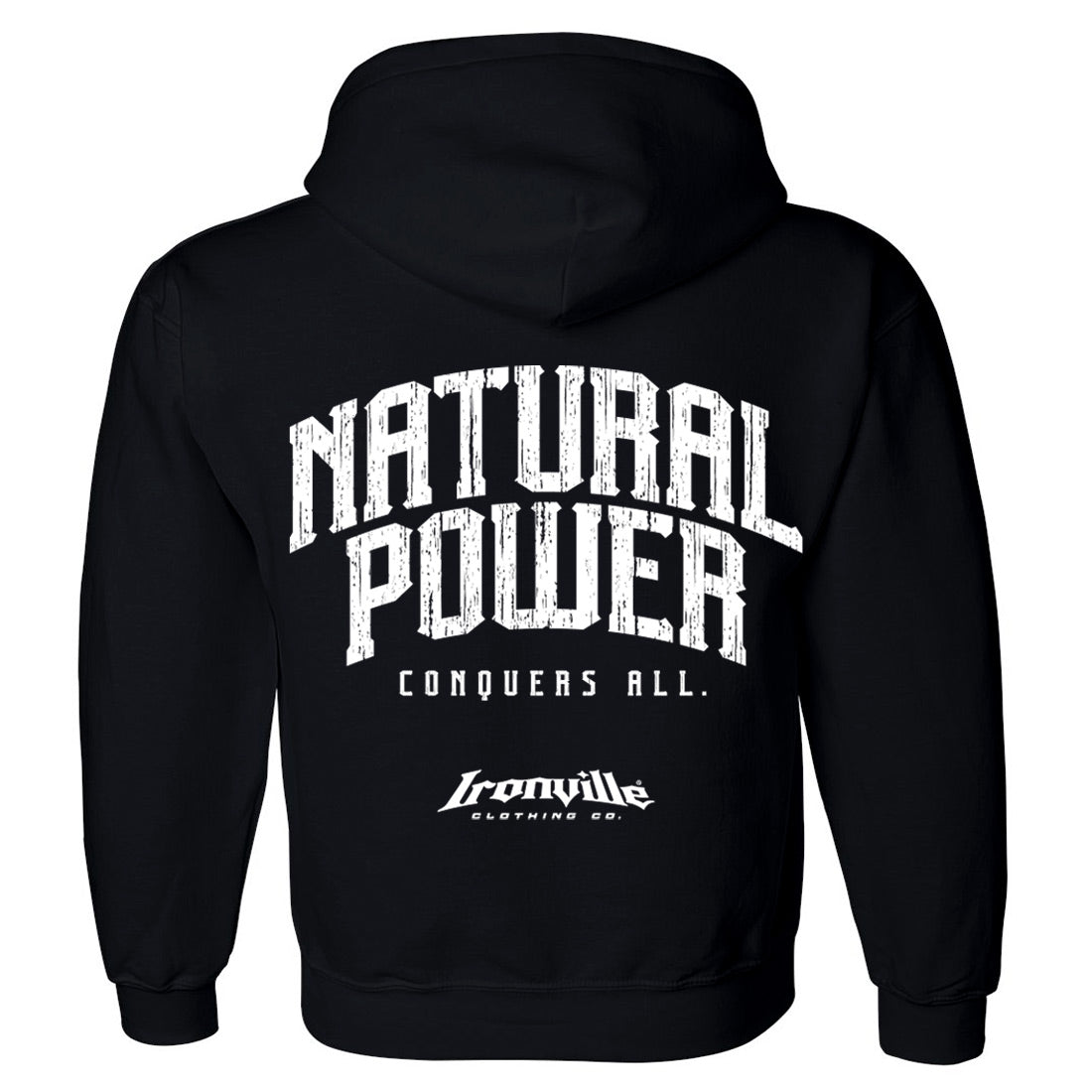 Ironville NATURAL POWER Pullover Hoodie Sweatshirt