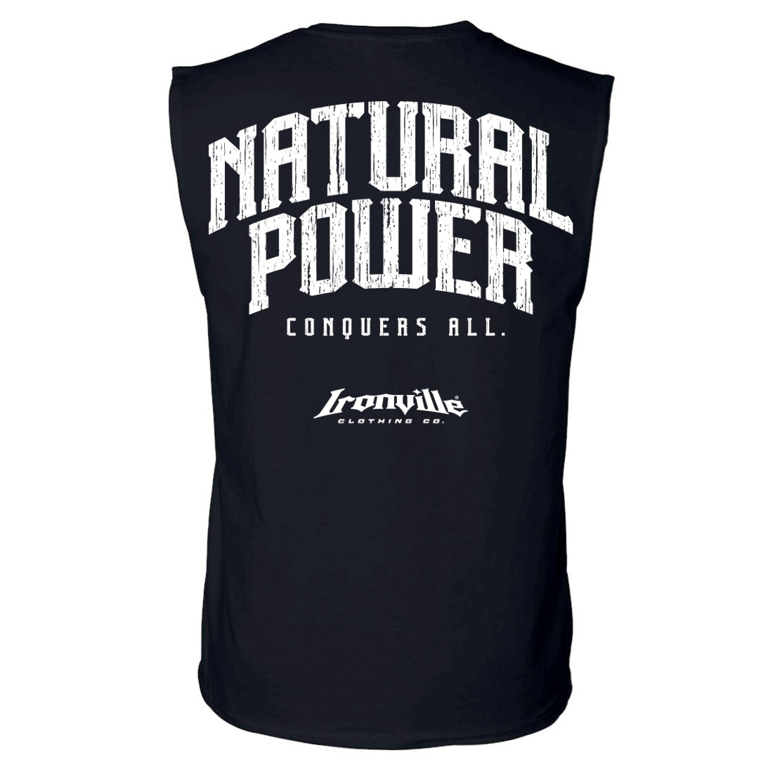 Ironville NATURAL POWER Sleeveless Muscle T-shirt