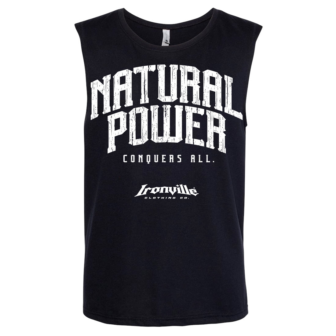 Ironville NATURAL POWER Sleeveless Muscle T-shirt