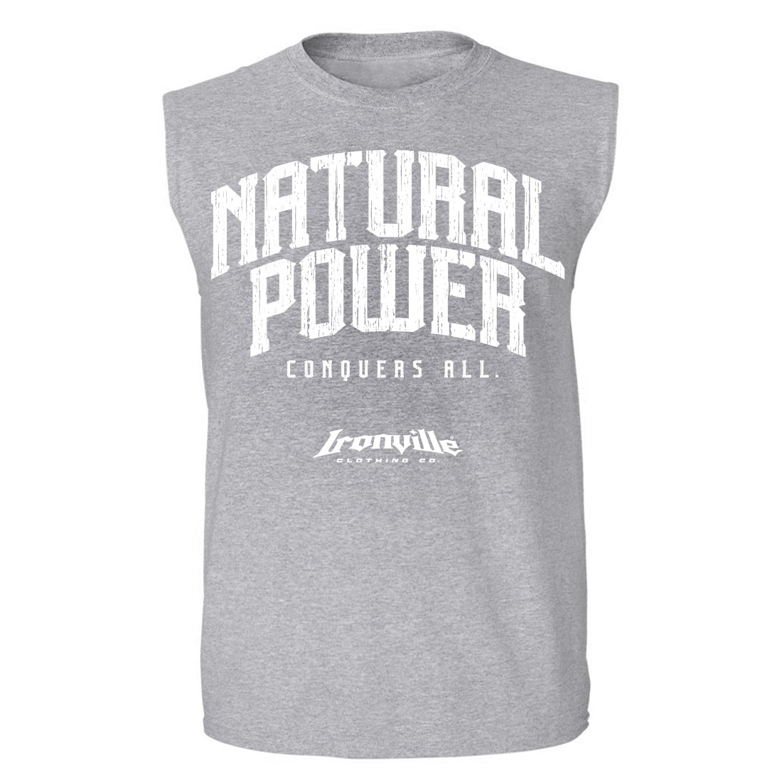 Ironville NATURAL POWER Sleeveless Muscle T-shirt