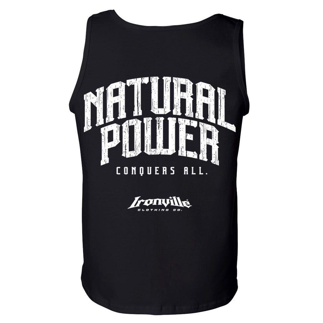 Ironville NATURAL POWER Standard Cut Gym Tank Top