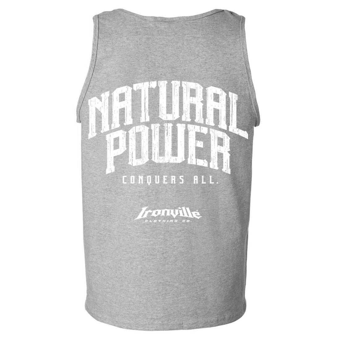 Ironville NATURAL POWER Standard Cut Gym Tank Top